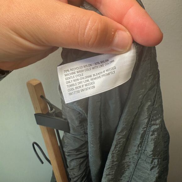 Wild Fable Women's Drawstring Parachute Pants Dark Green Size XXL - Picture 5 of 8